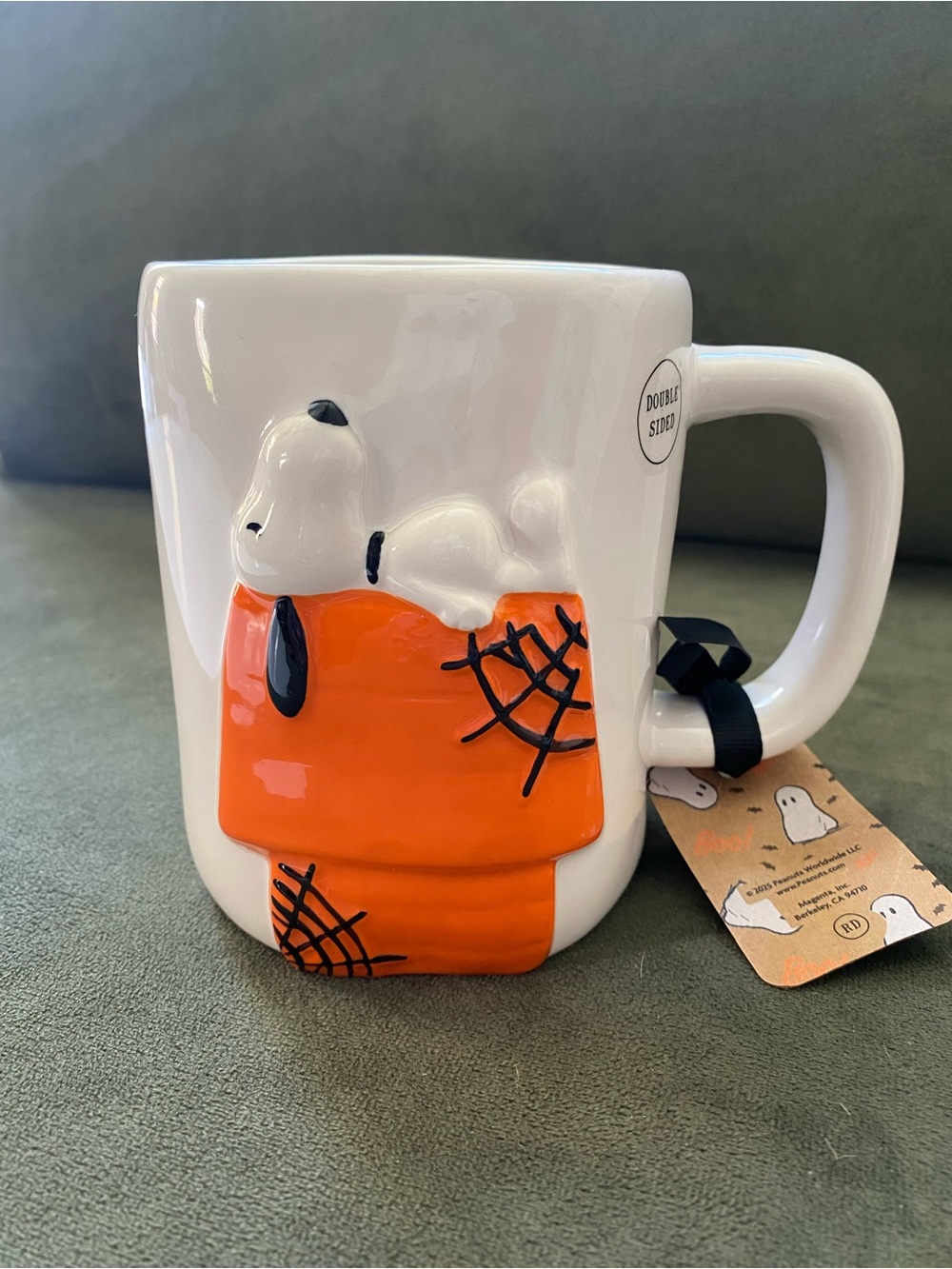 Rae Dunn Halloween Snoopy Mug